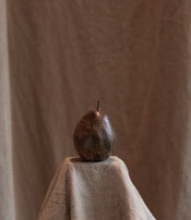 Poire en bronze d'Alice-Andrea Ewing