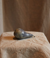 Bronze pear by Alice-Andrea Ewing 