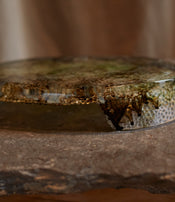 Plateau en pâte de verre de Maison Pelletier Ferruel