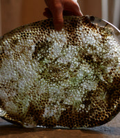 Plateau en pâte de verre de Maison Pelletier Ferruel