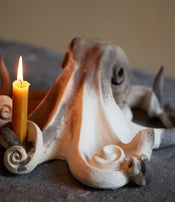 Octopus candle holder 