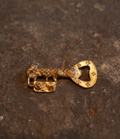 Brass bottle opener by Zoé Mohm in collaboration with l'Oeil de KO  