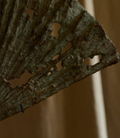 Eventail en bronze de Clotilde Ancarani
