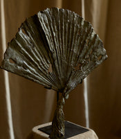 Eventail en bronze de Clotilde Ancarani