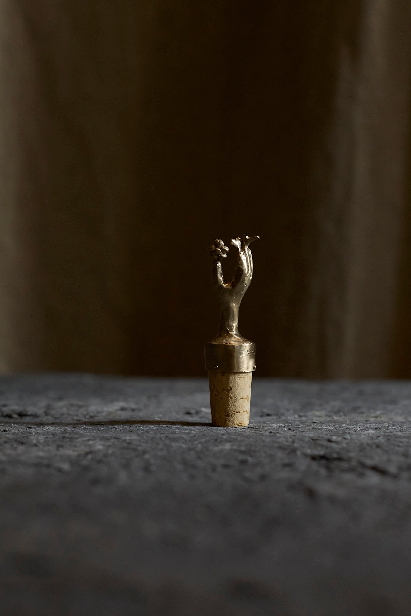 Bouchon de bouteille de Zoé Mohm en collaboration avec l'Oeil de KO.