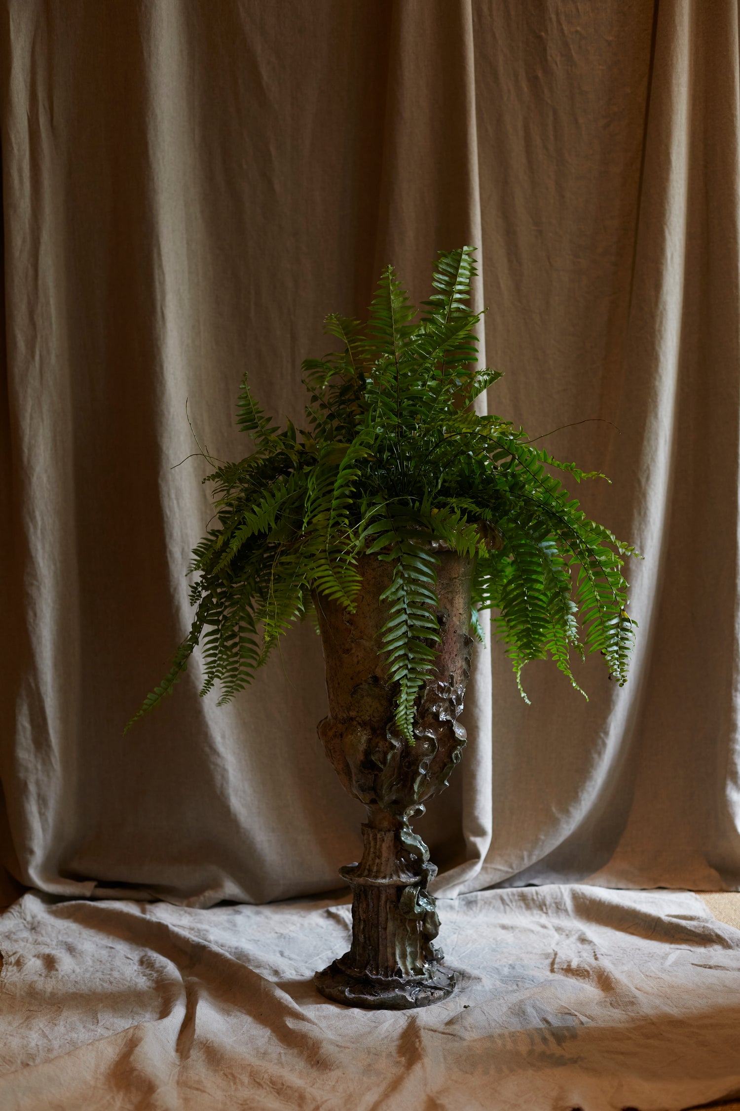 Grand vase Médicis de Bella hunt & Dante Di Calce
