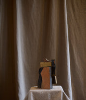 Sculpture en bois peint de Thomas Junghans