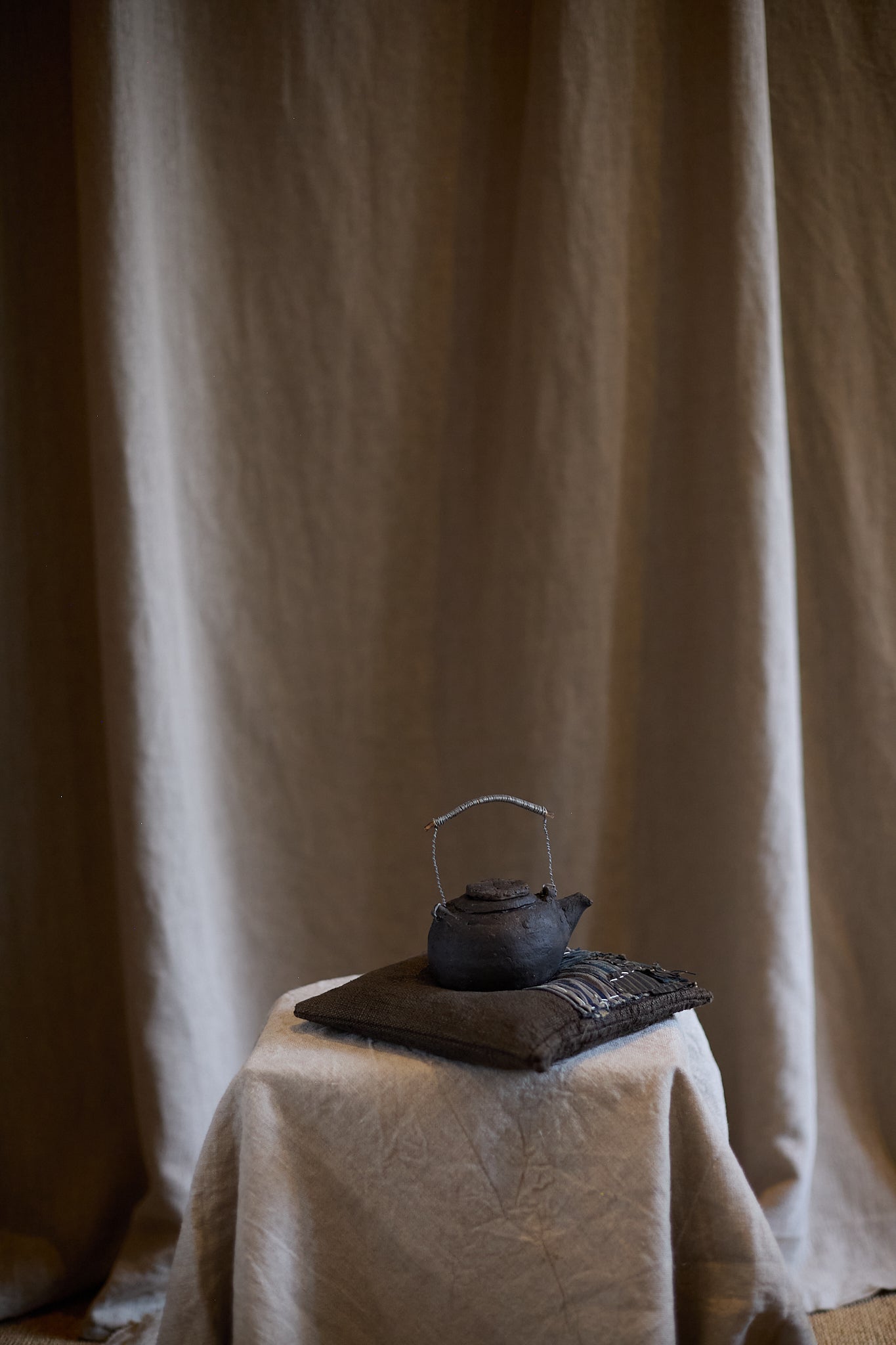 Tea Pot Zabuton d'Isabelle Yamamoto pour l'Oeil de KO