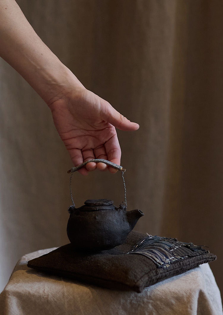 Tea Pot Zabuton d'Isabelle Yamamoto pour l'Oeil de KO