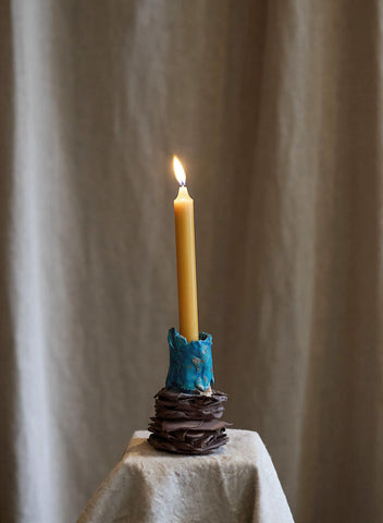 Bougeoir Cerulean Strata I de Tülay Kulbay