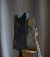Sculpture en bois peint de Thomas Junghans