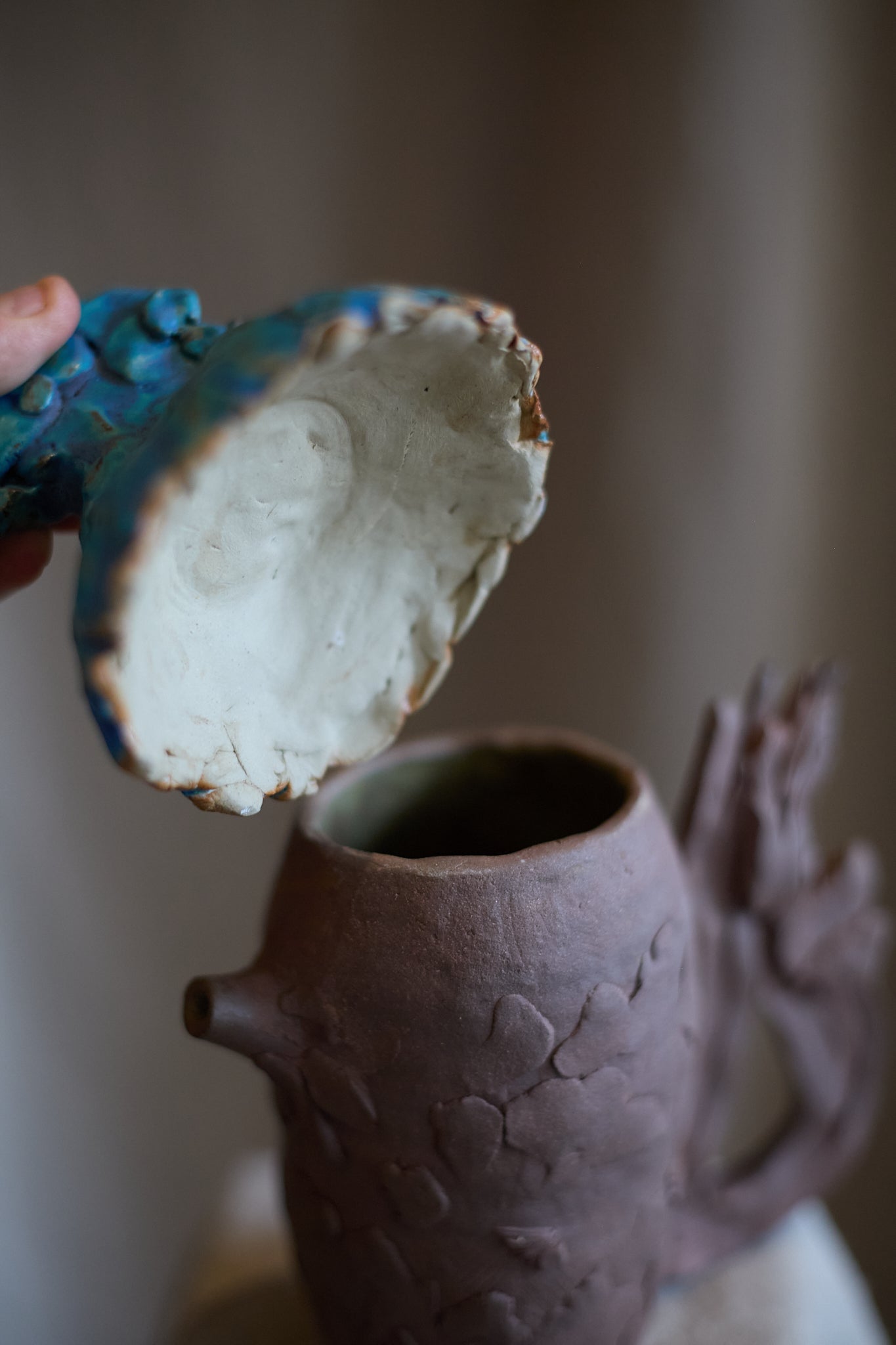 Théière Cerulean Tail II de Tülay Kulbay