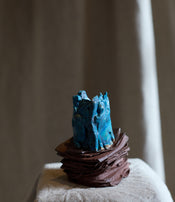 Bougeoir Cerulean Strata II de Tülay Kulbay