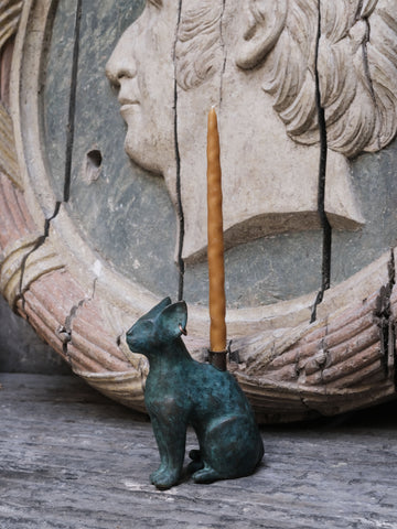 Bougeoir chat d'Eloïse Van der Heyden