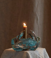 Crab candle holder by Chloé Valorso