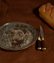 Assiette portrait de Gauguin de Magali Wagner
