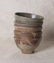 Stoneware bowls by Marie Lautrou