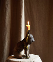 Eloise Van der Heyden Dog Candle Holder 