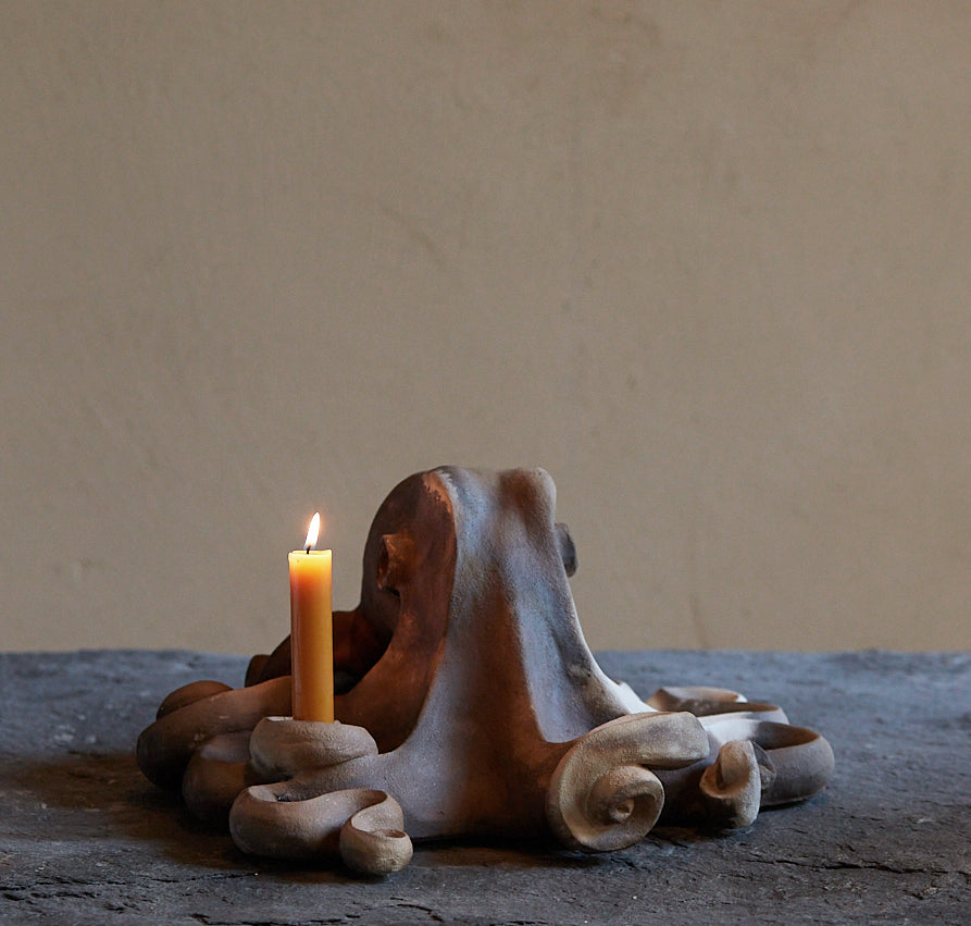 Octopus Candle Holder by Eloise Van der Heyden 