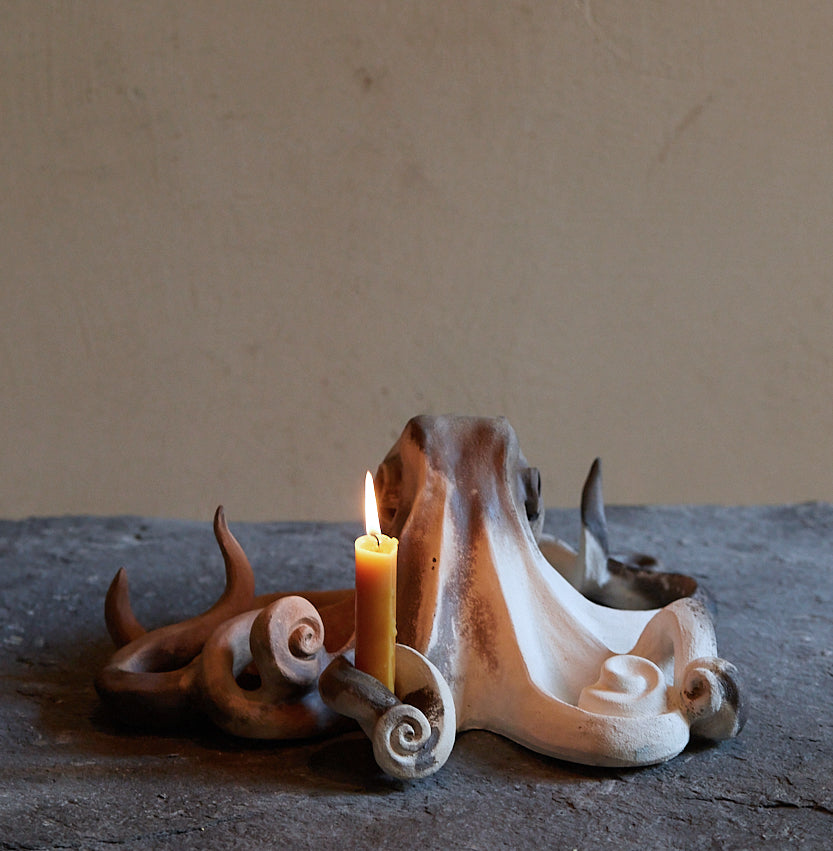 Octopus candle holder 