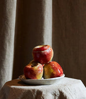 Coupe pommes rouges de Claire Lézier