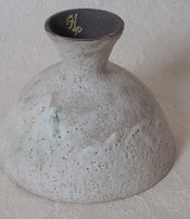 White ceramic bowl by Silvia Valentin
