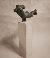 Sculpture en bronze de Fabrice Lebar