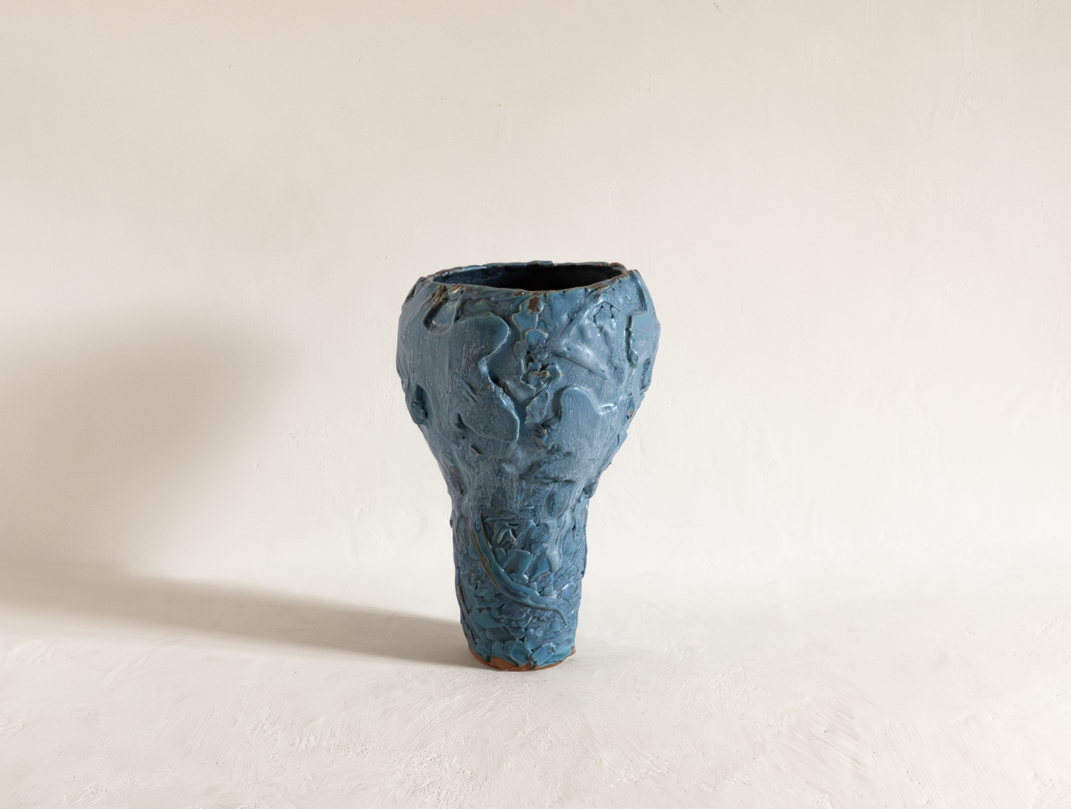 Vase Bosquet Céruléen par Tülay Kulbay