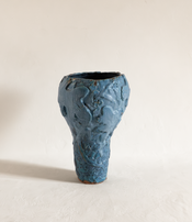 Vase Bosquet Céruléen par Tülay Kulbay