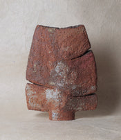 Wild stoneware vase by François Maréchal