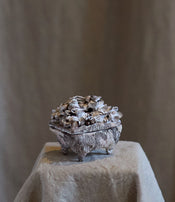 Small glazed stoneware box by Le Ruisseau  