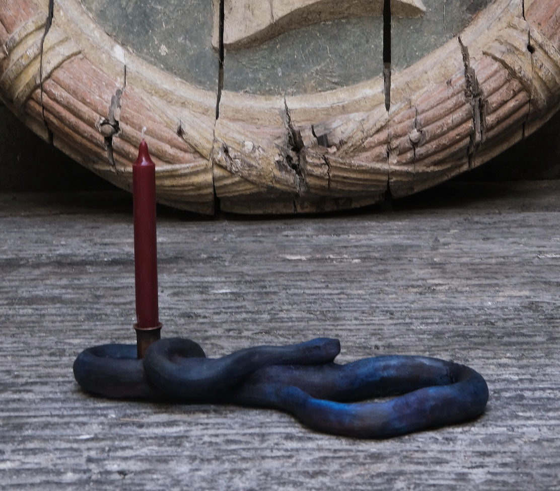 Bougeoir serpent d'Eloïse van der Heyden