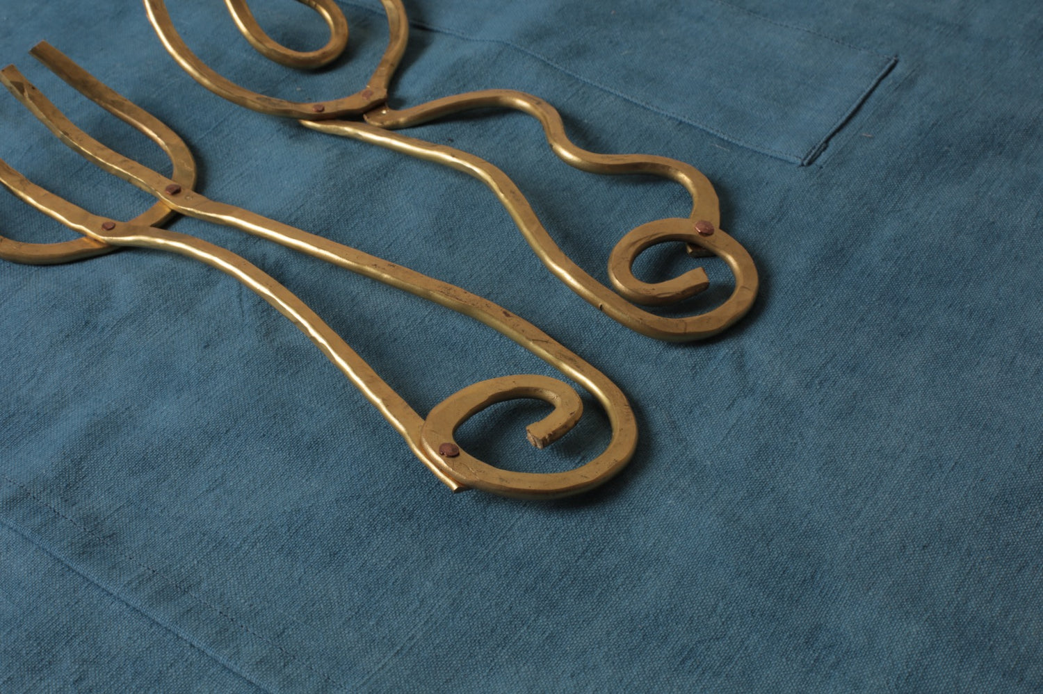 Pair of salad servers by Sebastião Lobo