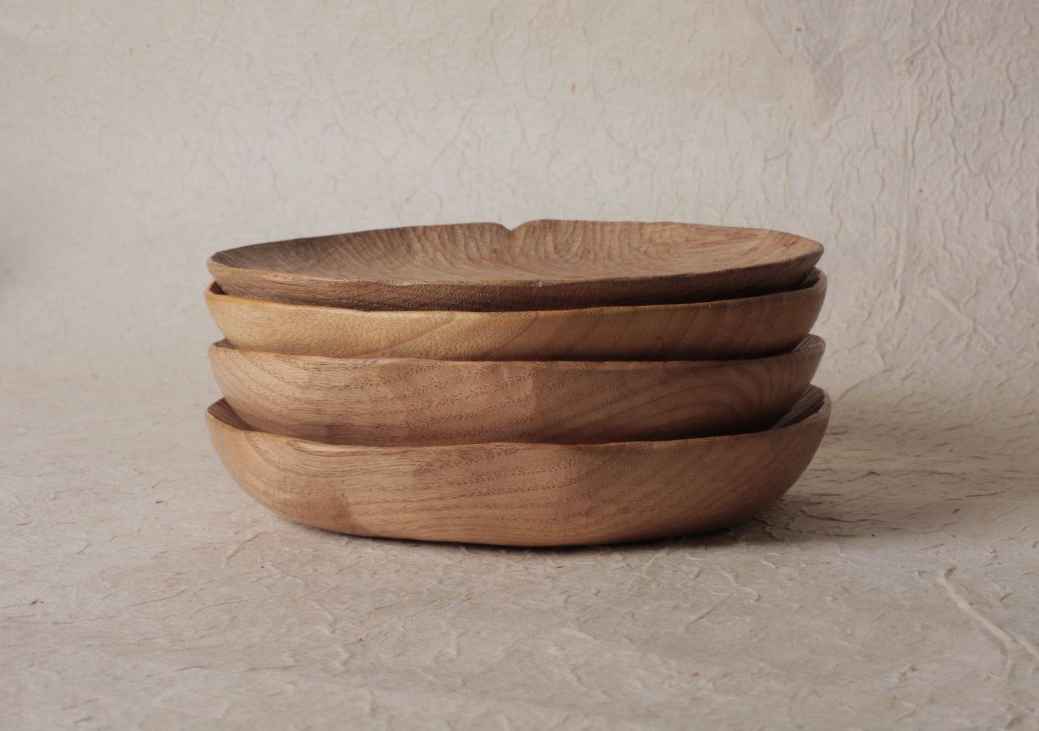 Sepa wood oval plates
