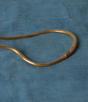 Brass serving spoon by Sebastião Lobo